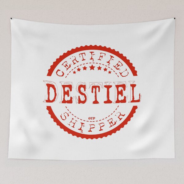 Item preview, Certified Destiel Shipper (Red Stamp) designed and sold by AlexVR.