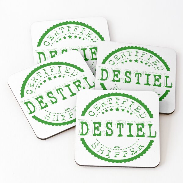 Item preview, Certified Destiel Shipper (Green Stamp) designed and sold by AlexVR.