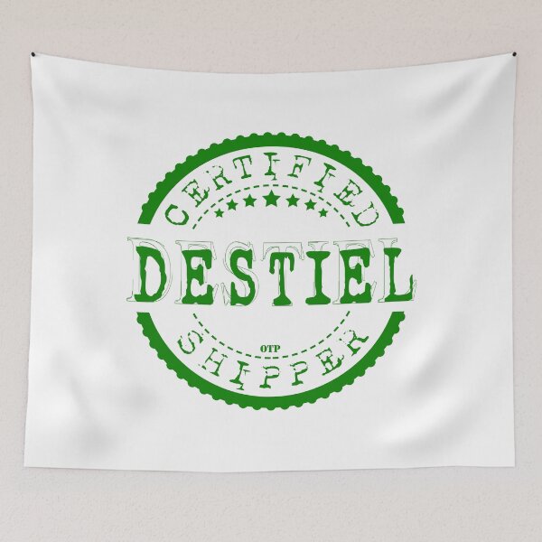 Item preview, Certified Destiel Shipper (Green Stamp) designed and sold by AlexVR.