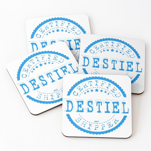 Item preview, Certified Destiel Shipper (Blue Stamp) designed and sold by AlexVR.