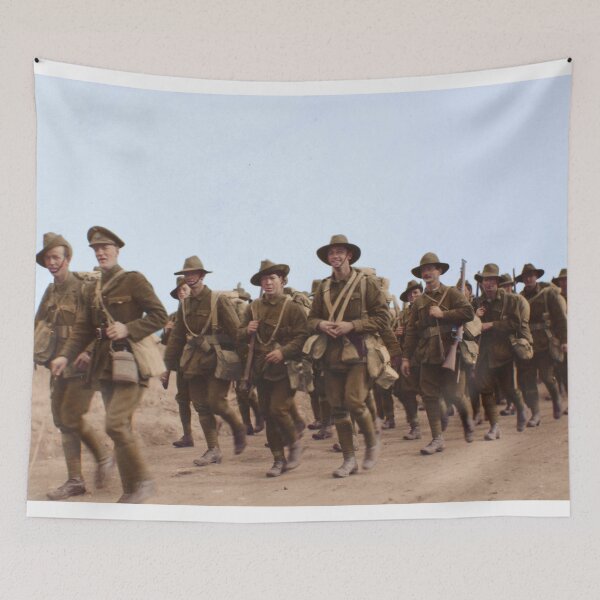 Item preview, Australian soldiers in France designed and sold by Richard  White.
