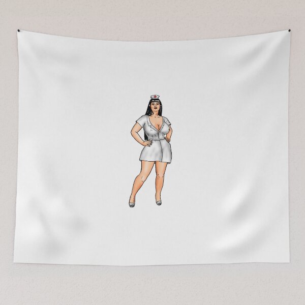 Item preview, Sexy nurse no. 5 designed and sold by PinUpsandPulp.