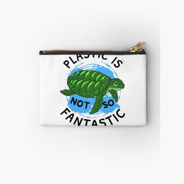Item preview, Plastic is not so fantastic recycling shirt  designed and sold by Dream Imagine Create ..