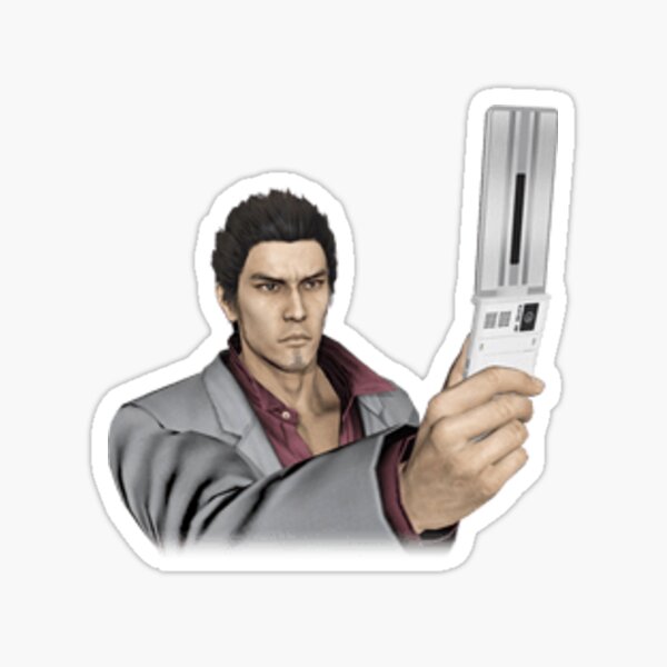 Item preview, Kiryu w/ Phone designed and sold by Amanda Young.