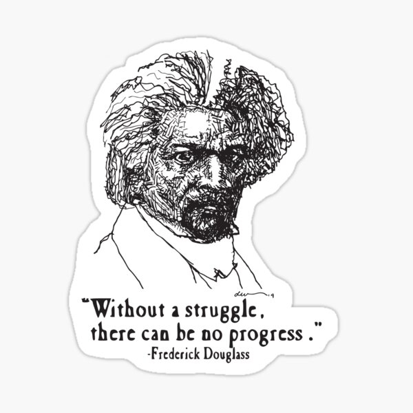 Frederick Douglass Sticker