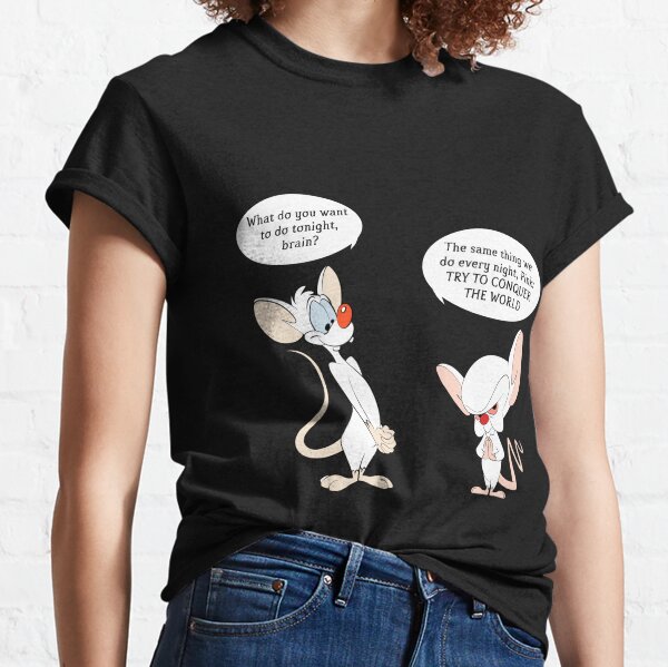 pinky and the brain tee shirt