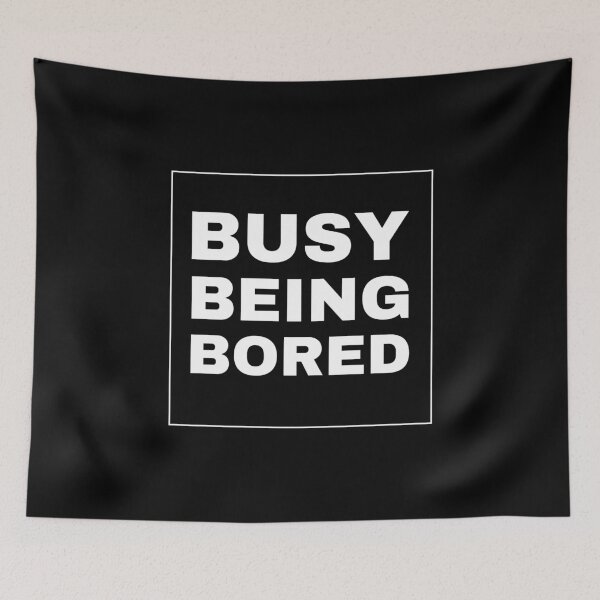 Item preview, Busy Being Bored designed and sold by Lunilume.