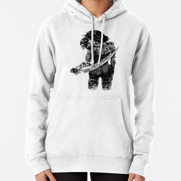 Item preview, Manga Angel watercolor distressed in black and white designed and sold by Jamspeed.
