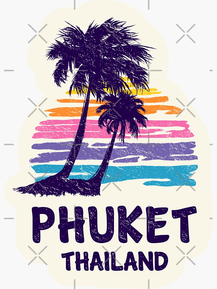 I love thailand travel palm summer lounge Vector Image