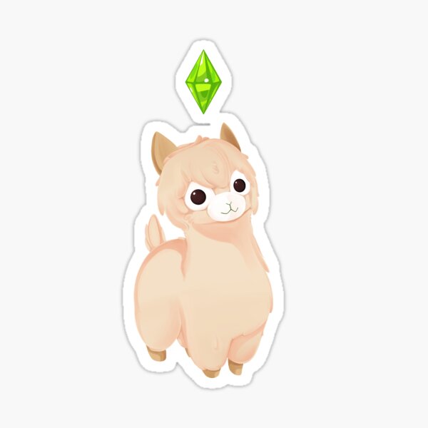 Llama Wants a Plumbob Sticker