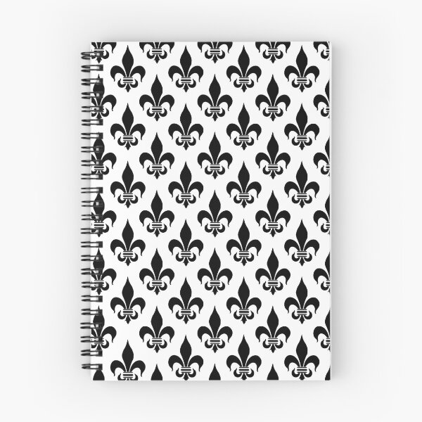 Item preview, Fleur-de-Lis Pattern: Black & White designed and sold by Jared Davies.