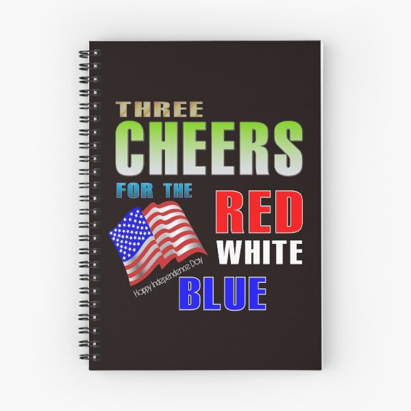 Item preview, three cheers for the red white blue, independence day designed and sold by creativecm.