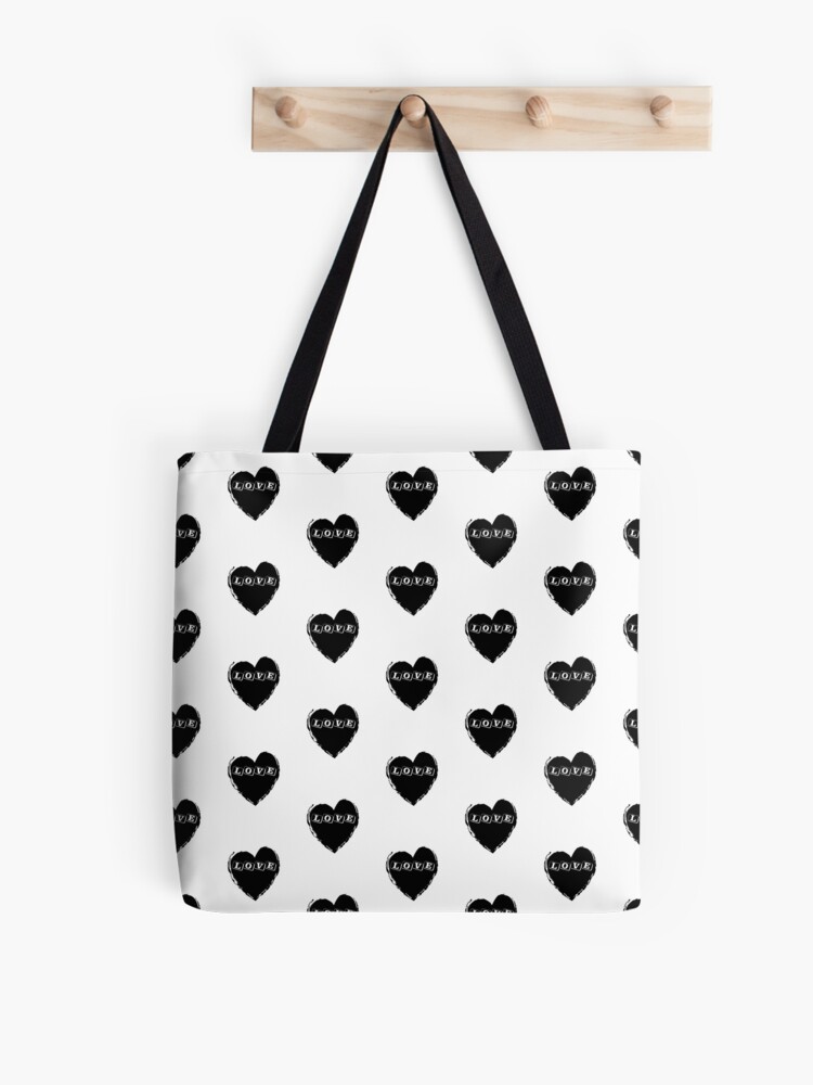 Big Heart Bag Black