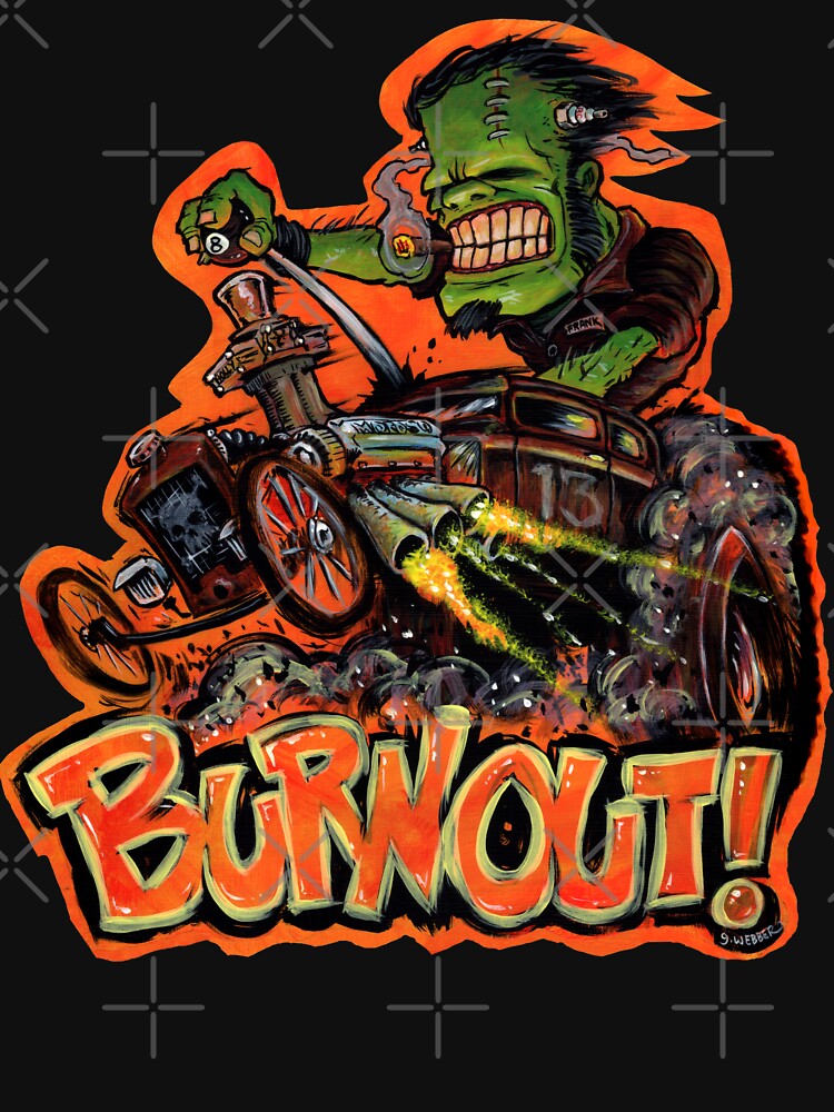 Burn Out Tshirt – FK-R Riding Gear