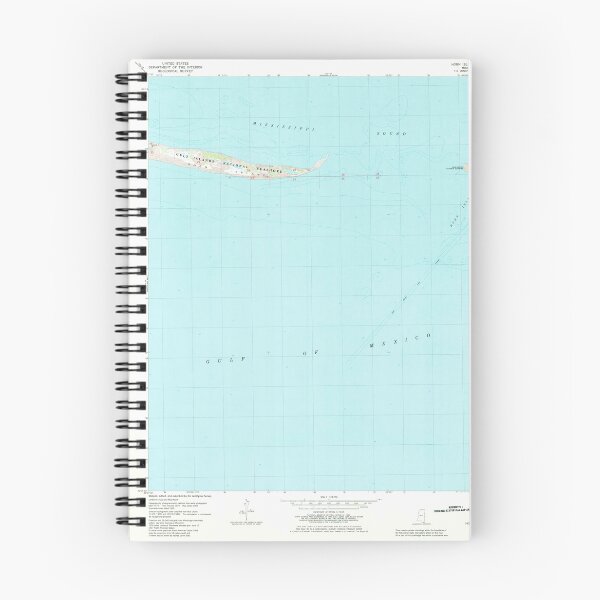 Item preview, USGS TOPO Map Mississippi MS Horn Island East 335838 1982 24000 designed and sold by WetdryvacRBO2.