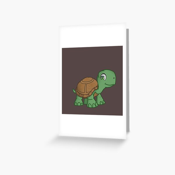 Mathilde - The Turtle of Mischief Corner Greeting Card