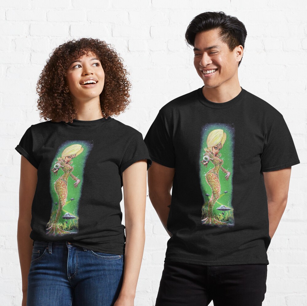 MARS ATTACKS - BLONDE MARTIAN Classic T-Shirt