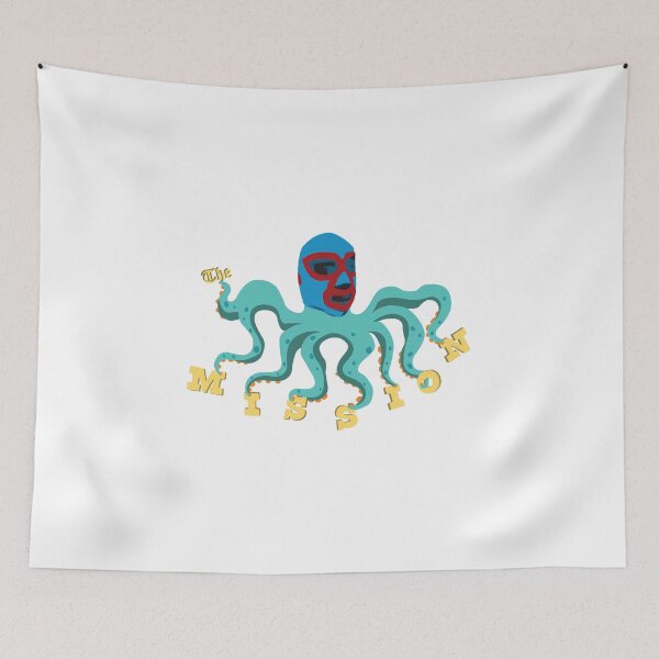 Item preview, The Mission - Lucha Libre Octopus designed and sold by HEDubahLA.