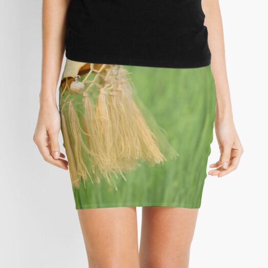 Rice Field Afternoon Breeze Mini Skirt