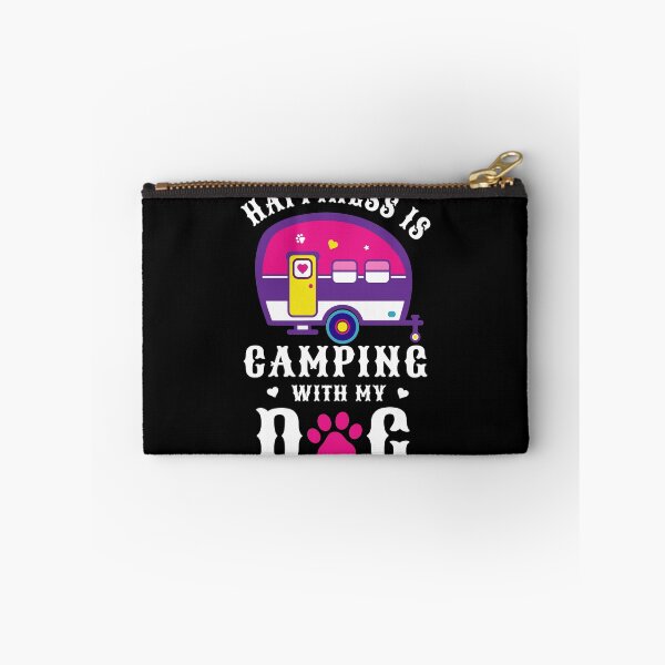 Item preview, Camping Shirt Dog Lovers Happy Camping Travel Trailer designed and sold by tncgifts.