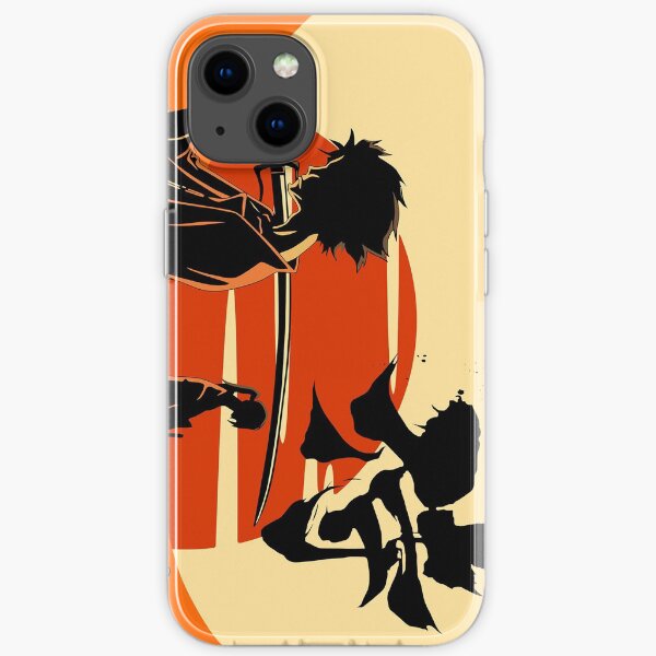 Sonnenuntergang Samurai iPhone Flexible Hülle