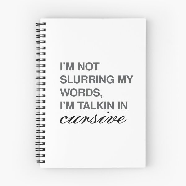 Item preview, Talking in Cursive designed and sold by auvincentlai.