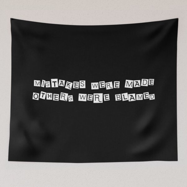 Item preview, Mistakes Were Made Dark Theme designed and sold by Bad-Llama.