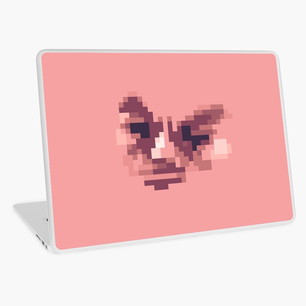 WTF Poring - Pixel face Laptop Skin