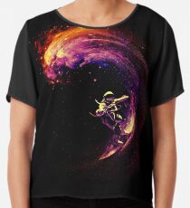 Surfen im Weltraum Chiffontop