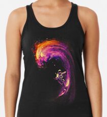 Surfen im Weltraum Tanktop für Frauen