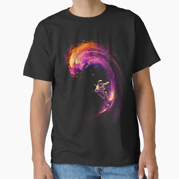 Surf espacial Camiseta clásica