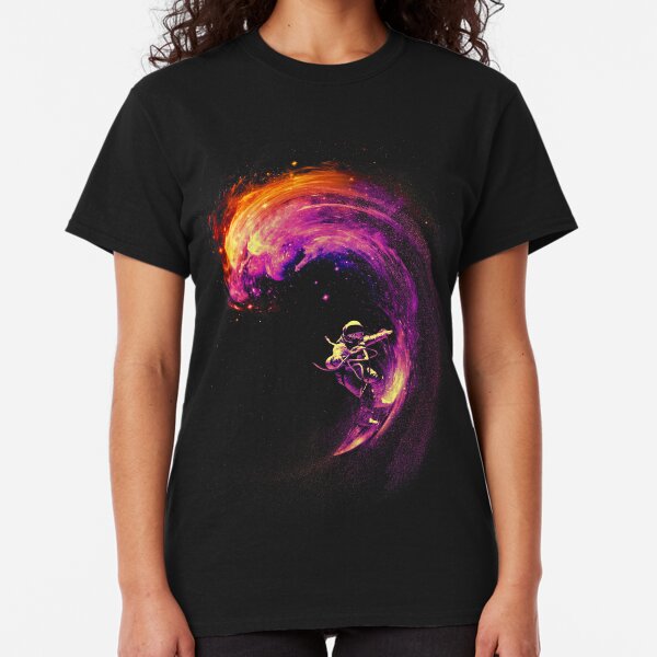 Space Surfing Classic T-Shirt