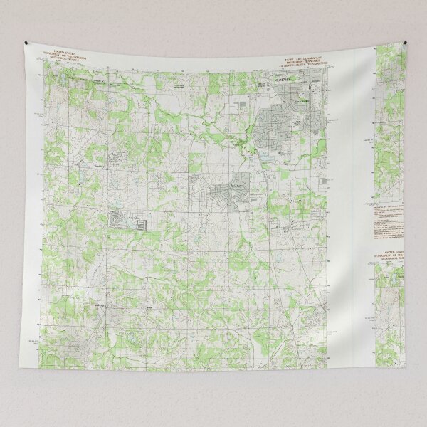 Item preview, USGS TOPO Map Mississippi MS Horn Lake 335843 1982 24000 designed and sold by WetdryvacRBO2.