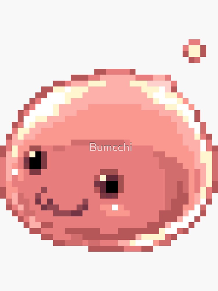 Poring - Ragnarok Pixel Sprite by Bumcchi