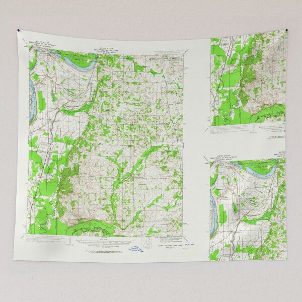 Item preview, USGS TOPO Map Mississippi MS Horn Lake 336930 1932 62500 designed and sold by WetdryvacRBO2.