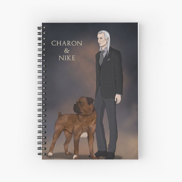 Charon and Nike Spiral Notebook
