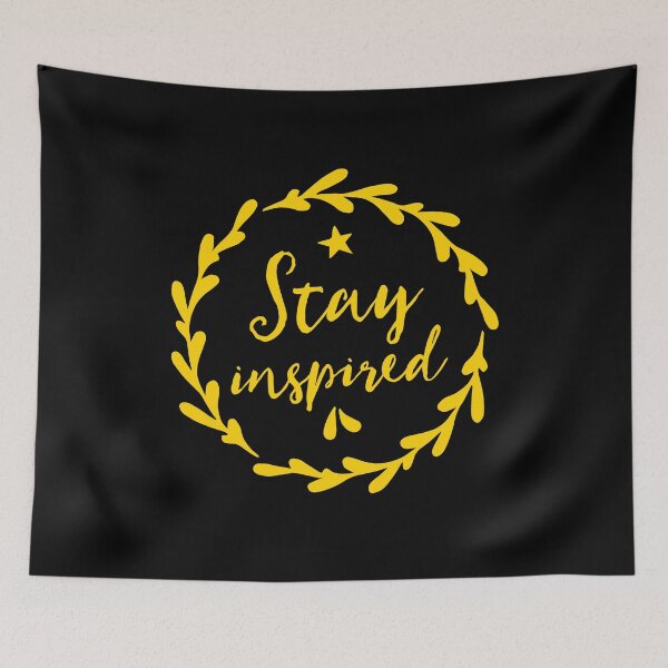 Item preview, Stay inspired designed and sold by jazzydevil.