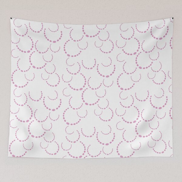 Item preview, Pink Pearl Necklace Print designed and sold by labeillecreativ.