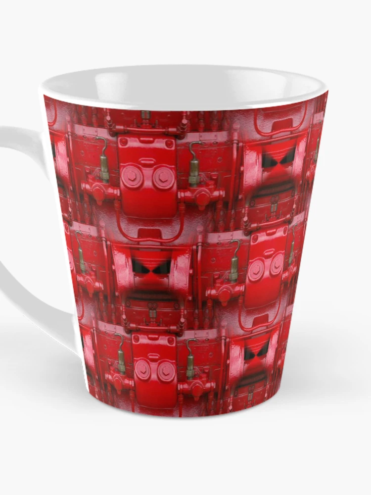 Thumbnail 3 of 4, Coffee Mug, Machine Made Machine (pattern) designed and sold by Yampimon.