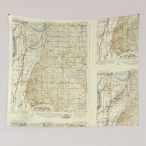 Item preview, USGS TOPO Map Mississippi MS Horn Lake 336932 1935 62500 designed and sold by WetdryvacRBO2.