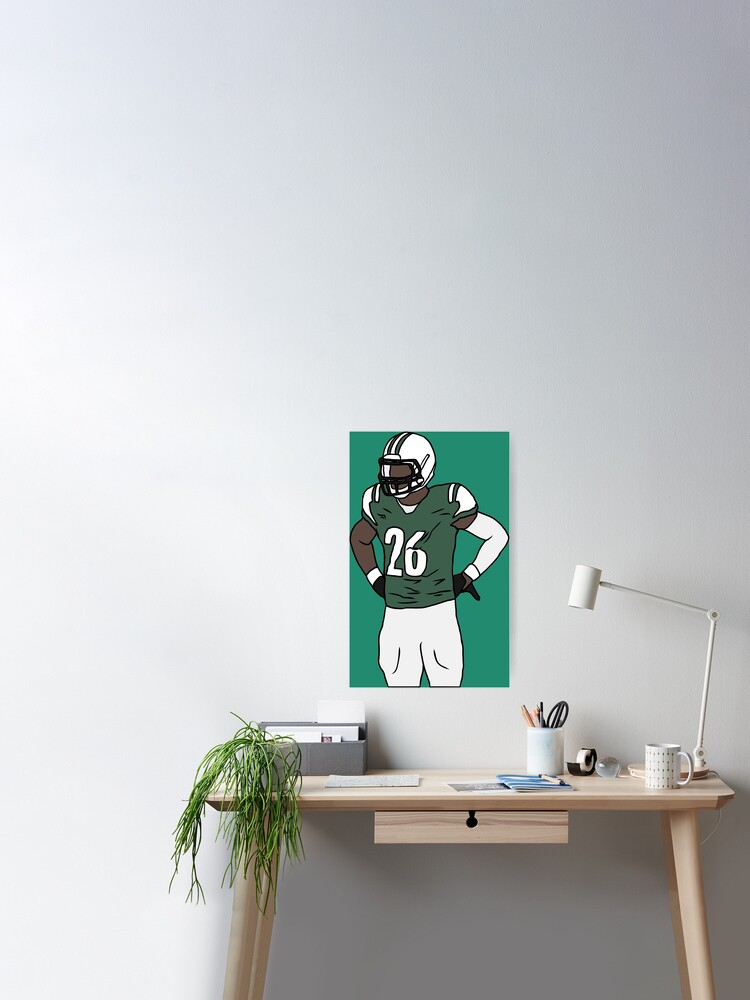 Leveon Bell Poster New York Jets Canvas Print Sports Art