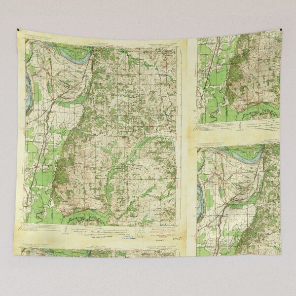 Item preview, USGS TOPO Map Mississippi MS Horn Lake 336933 1935 62500 designed and sold by WetdryvacRBO2.