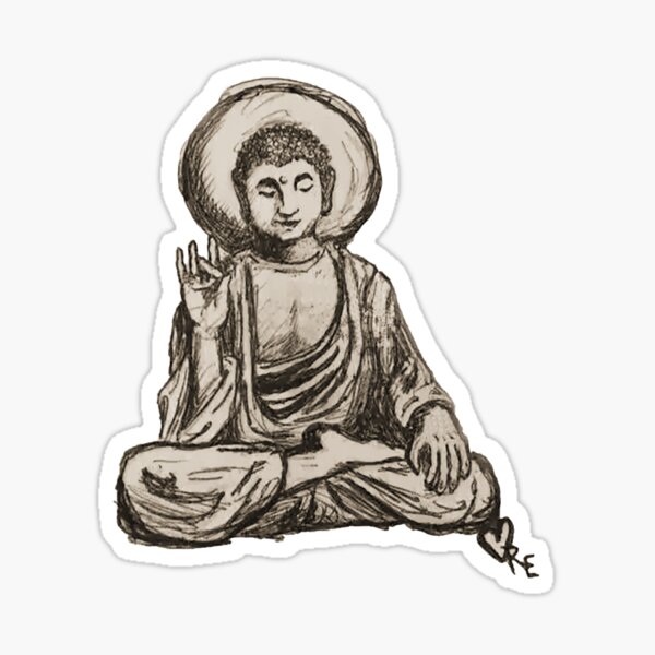 Jail Buddha by Reality Sticker