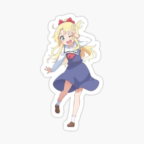 Noa Himesaka, Wataten (Watashi ni tenshi ga maiorita) Sticker for Sale by  Jake Hunter