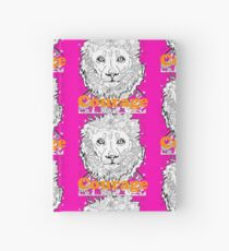 Courage Cat Lion Hardcover Journal