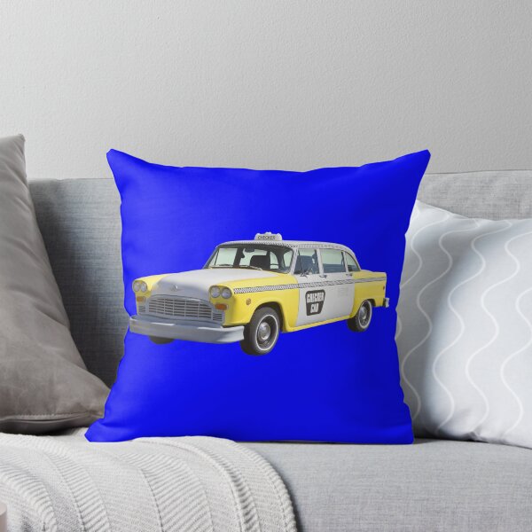Item preview, Yellow and White Checkered Taxi Cab designed and sold by KWJphotoart.