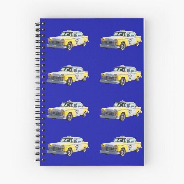 Item preview, Yellow and White Checkered Taxi Cab designed and sold by KWJphotoart.