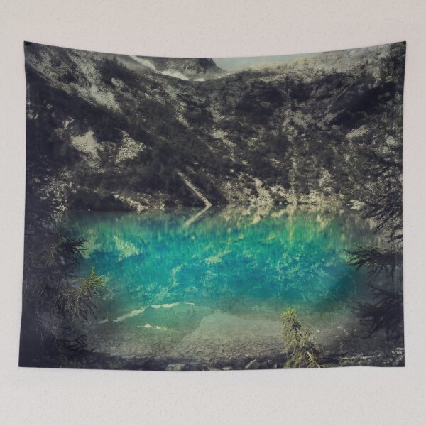 Item preview, Mountain Lake designed and sold by Dyrk Wyst Redbubble Shop.