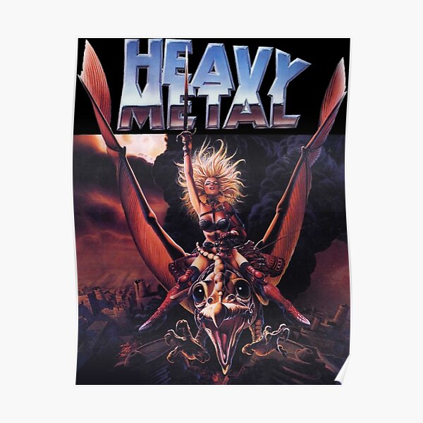 Heavy Metal Posters Redbubble