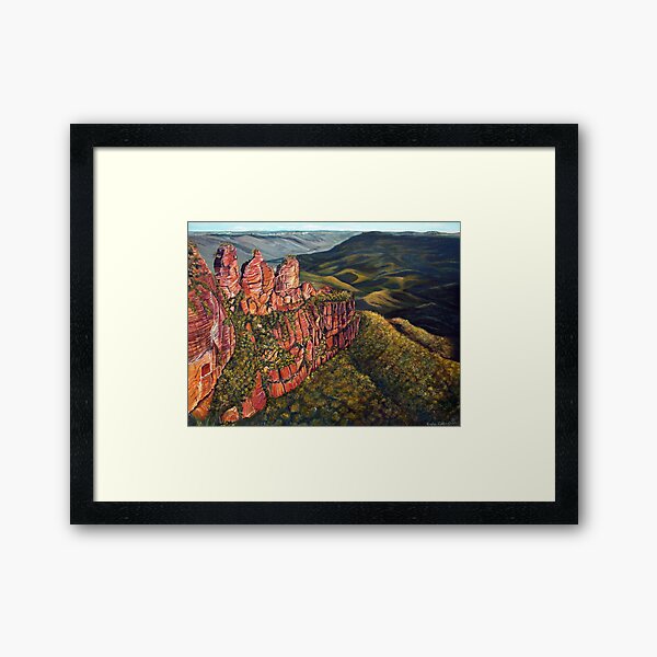 Blue Mountains, Australia Framed Art Print